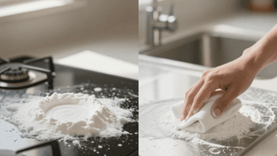 Karbonatın ev temizliğinde oluşturduğu şaşırtıcı etki gündem oldu. Fırın, lavabo,