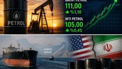Petrol fiyatları, ABD-İran gerilimi ve Hürmüz Boğazı’ndaki abluka nedeniyle yükseldi.