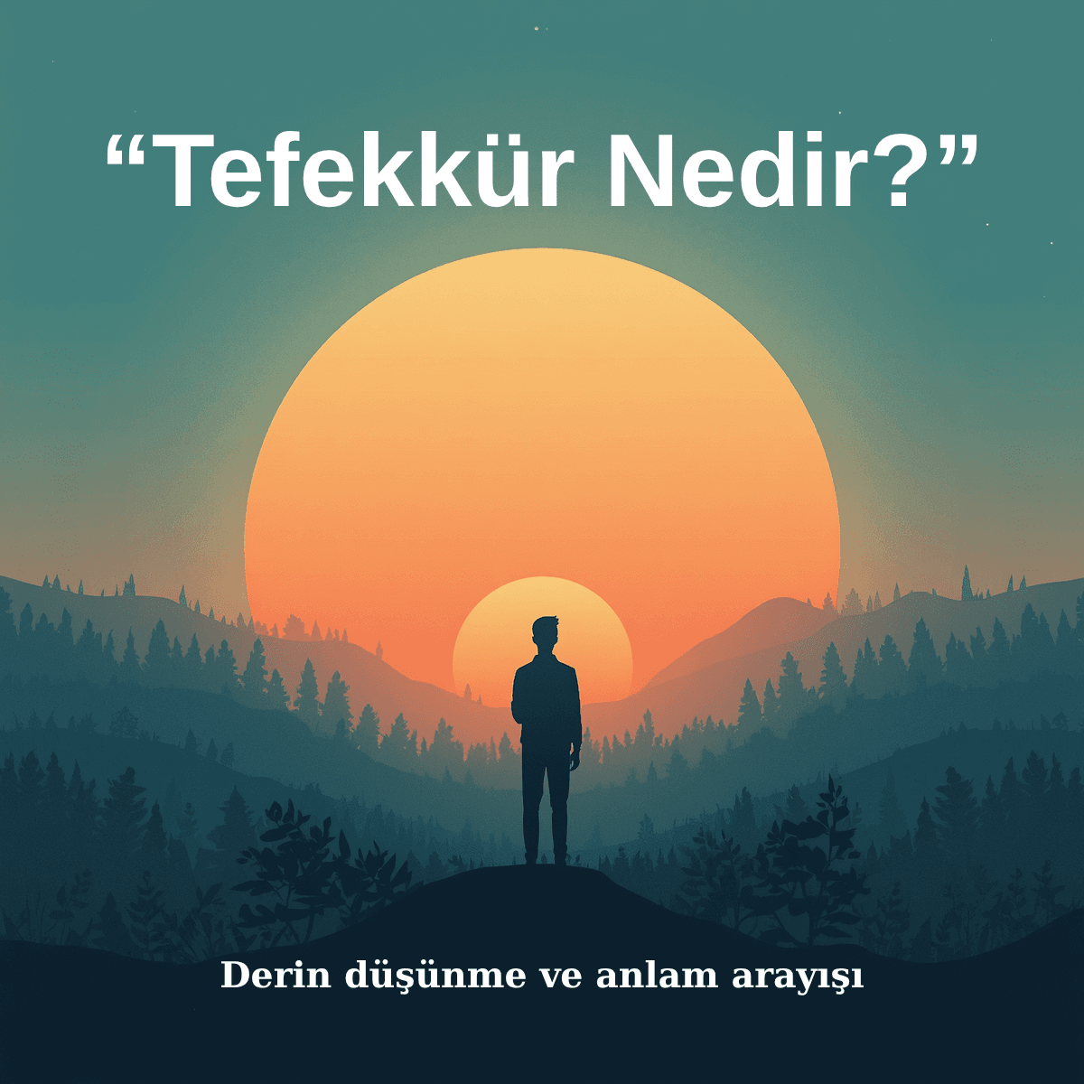 Tefekkür nedir? Tefekkür ne demek? Tefekkür kelimesinin TDK anlamı, İslam’daki
