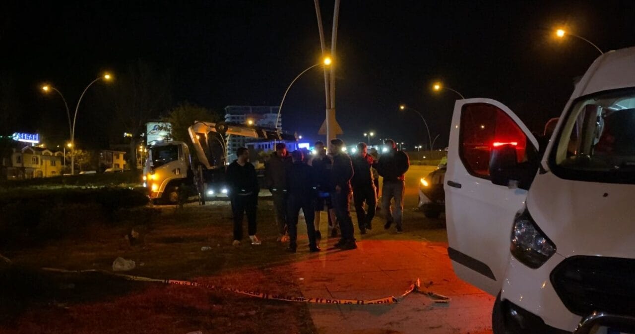 Ankara Pursaklar'da gece yarısı üzücü bir kaza meydana geldi. Özal