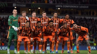 UEFA Avrupa Konferans Ligi yarı final ilk maçında Shakhtar Donetsk,