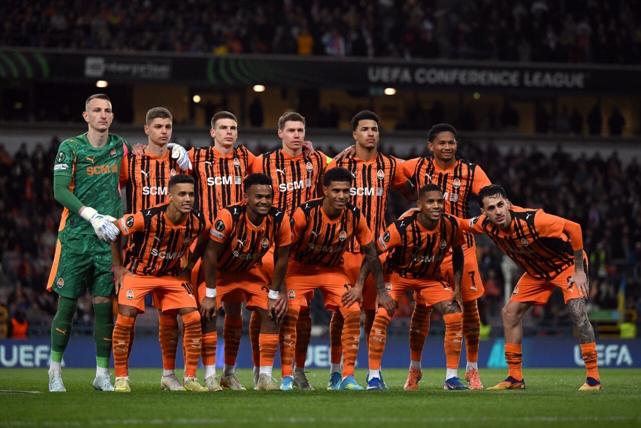 UEFA Avrupa Konferans Ligi yarı final ilk maçında Shakhtar Donetsk,