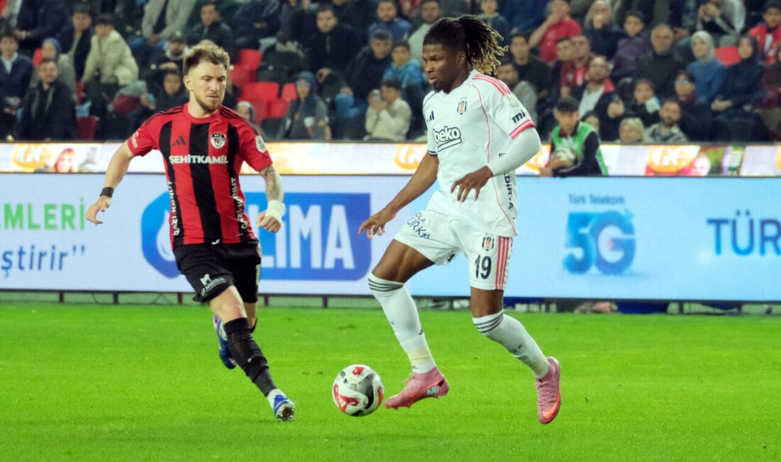 BEŞİKTAŞ GAZİANTEP FK’YI 2-0 MAĞLUP ETTİ Beşiktaş, Gaziantep FK deplasmanında erken bulduğu gollerle kontrolü ele aldı