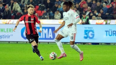 Beşiktaş, Gaziantep FK deplasmanında erken bulduğu gollerle kontrolü ele aldı