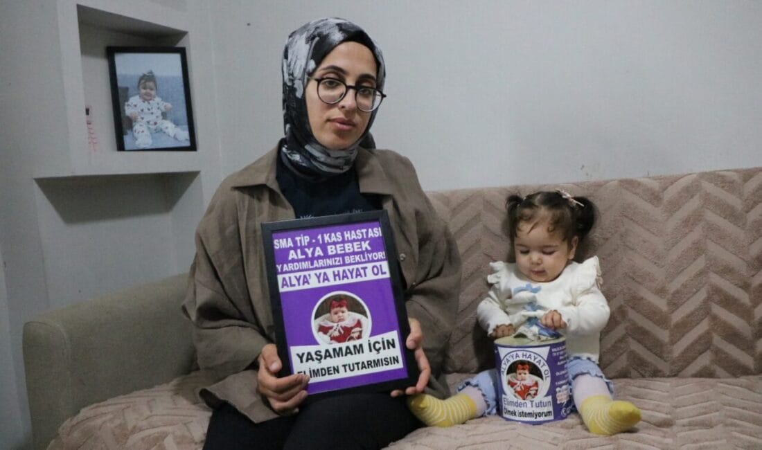 Kampanyası yüzde 80’e ulaşan SMA’lı Alya’nın annesi: Sizlere ihtiyacı var Kayseri'de yaşayan Taşdemir ailesi, SMA Tip-1 hastası 13 aylık kızları