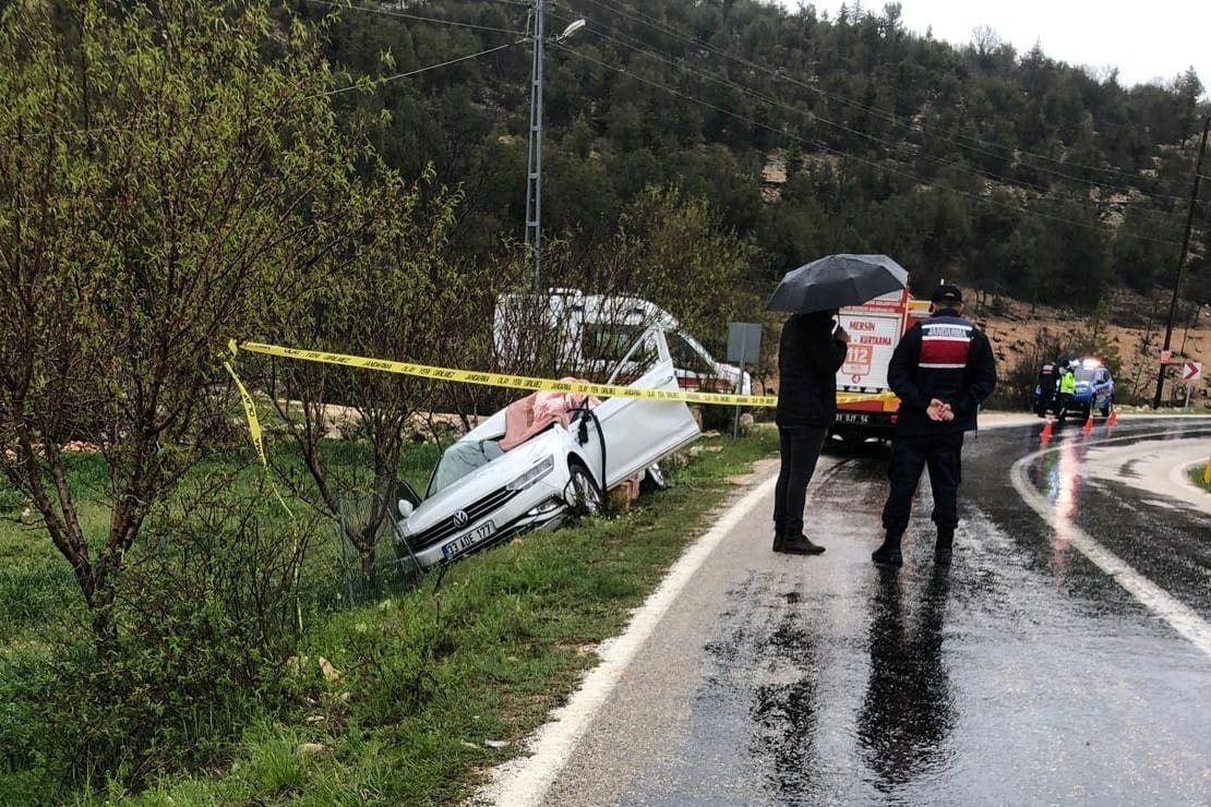 Mersin’in Silifke ilçesinde TIR ile otomobilin çarpıştığı kazada sürücü Muhammed