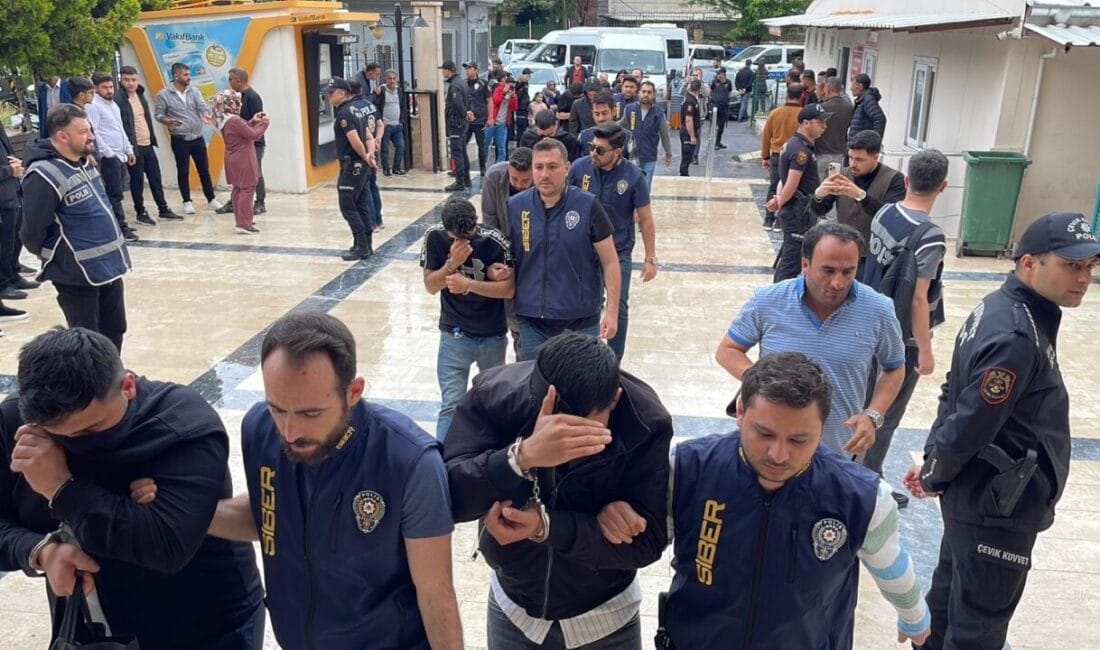 Şanlıurfa merkezli 7 ilde siber polisinin düzenlediği yasa dışı bahis