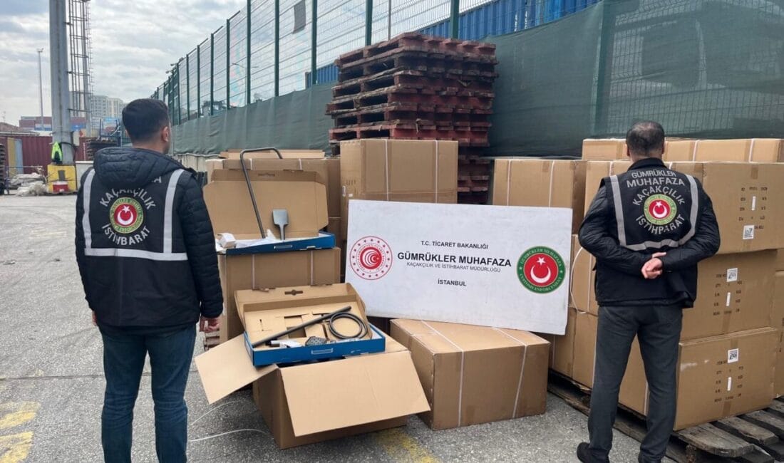 Ticaret Bakanlığı Gümrük Muhafaza ekipleri, 2026 yılının ilk dört ayında