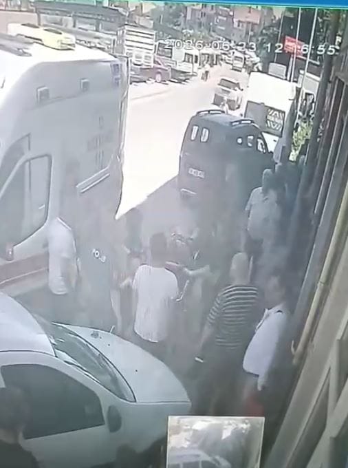 Kastamonu’nun İnebolu ilçesinde bir sanayi dükkanında meydana gelen iş kazasında,