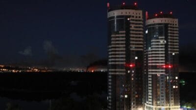 Kiev'de dehşet gecesi! Rus ordusu sabaha karşı 03.18'de füzelerle vurdu: