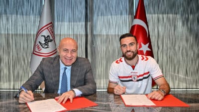Samsunspor, Almanya 3. Lig takımı SV Wehen Wiesbaden'de geride kalan