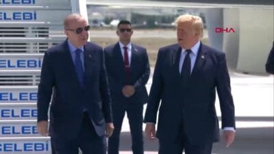 Cumhurbaşkanı Erdoğan'ın ev sahipliğinde Ankara'da düzenlenen 36'ncı NATO Liderler Zirvesi'nden