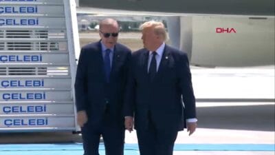 Cumhurbaşkanı Recep Tayyip Erdoğan, ABD Başkanı Donald Trump'ı 36. NATO