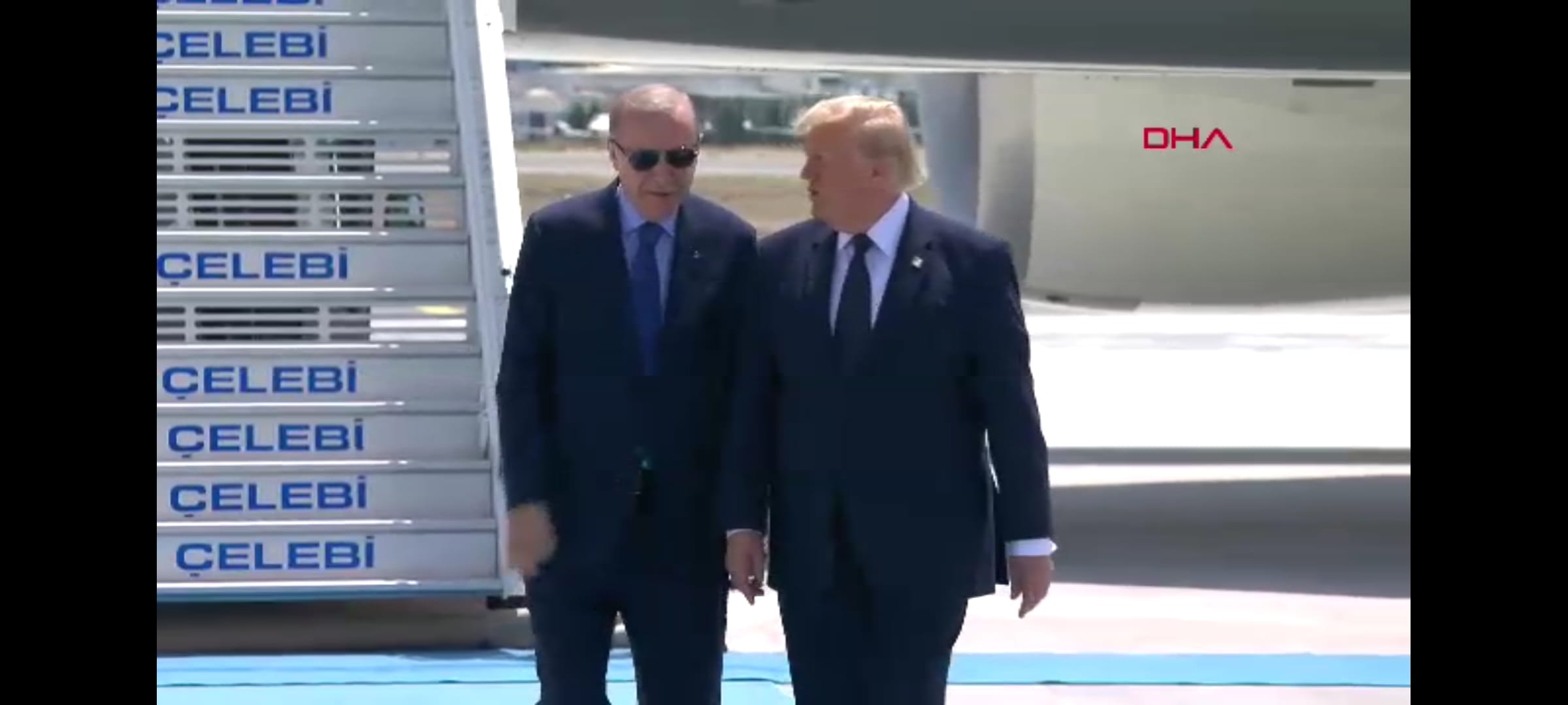 Cumhurbaşkanı Recep Tayyip Erdoğan, ABD Başkanı Donald Trump'ı 36. NATO