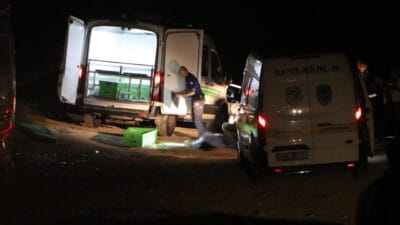 Adana'nın Çukurova ilçesinde manzara izlenen Rüzgarlı Tepe mevkisinde silahlı saldırıya
