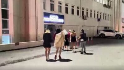 Ankara Çankaya'da bir eğlence mekanına düzenlenen operasyonda fuhşa aracılık eden