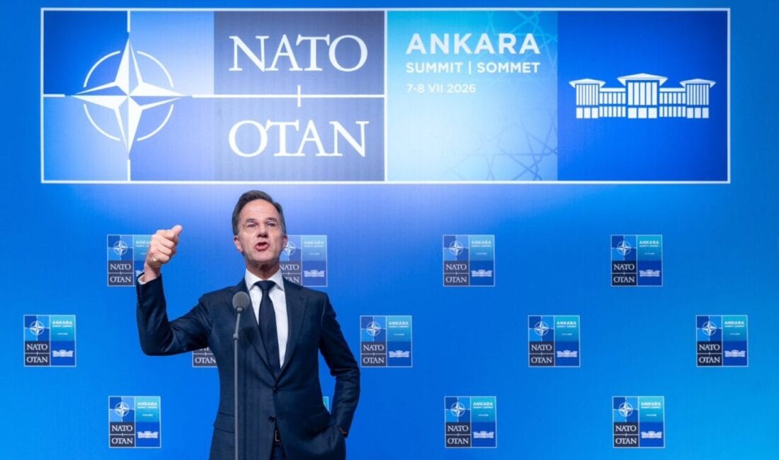 Ankara'daki NATO Zirvesi'nde konuşan Genel Sekreter Mark Rutte, ABD Başkanı