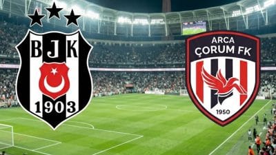 Beşiktaş, Süper Lig’in 3’üncü haftasında konuk ettiği Arca Çorum FK’yı