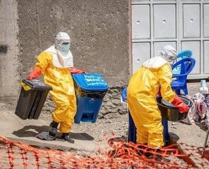 Kongo Demokratik Cumhuriyeti'nde 6 eyalete yayılan Ebola salgınında hayatını kaybedenlerin