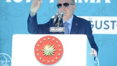 Cumhurbaşkanı Erdoğan, Malazgirt Zaferi'nin 955'inci yıl dönümünde "Bölgemizde tarih yeniden