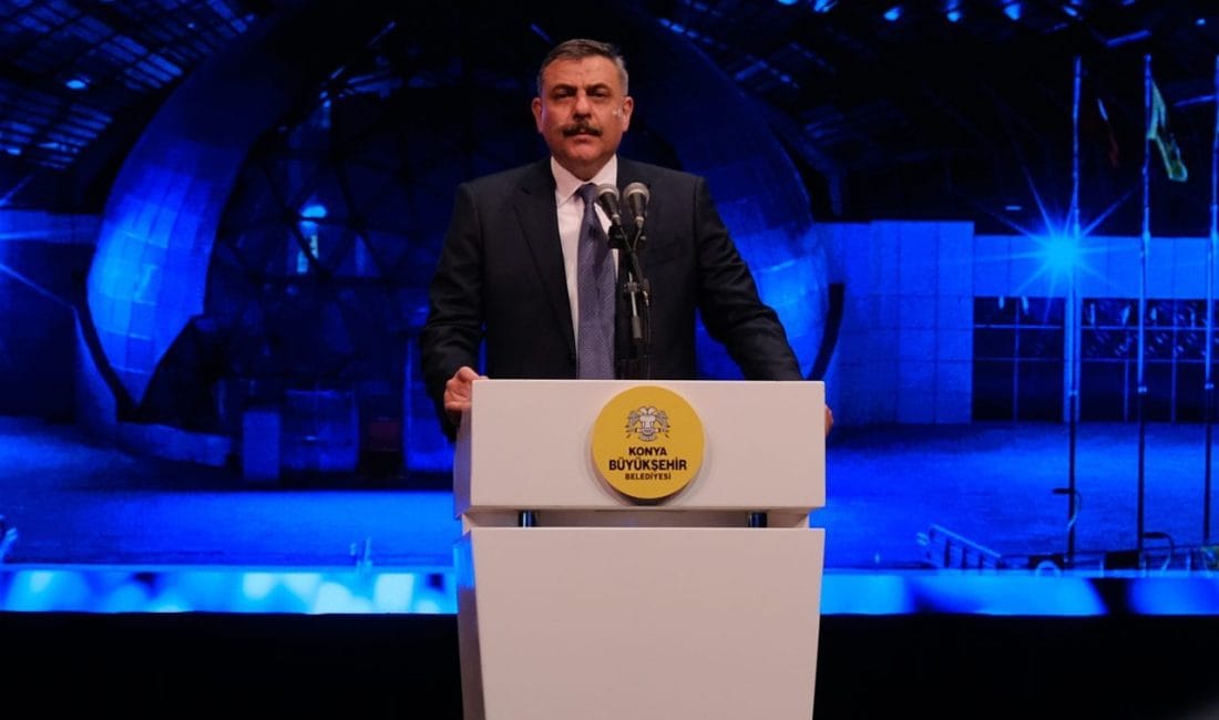11'inci Konya Bilim Festivali'nin açılışında konuşan İçişleri Bakanı Mustafa Çiftçi,