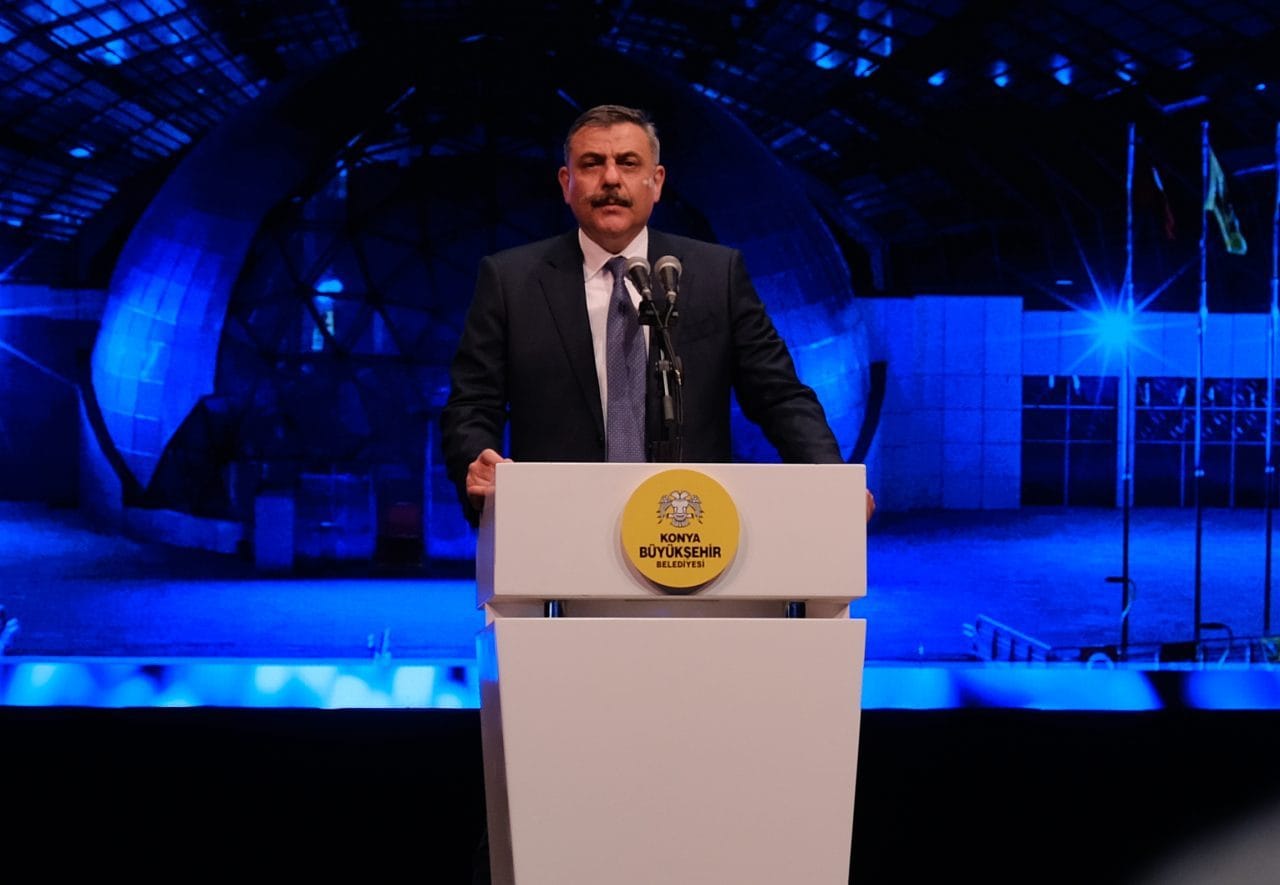 11'inci Konya Bilim Festivali'nin açılışında konuşan İçişleri Bakanı Mustafa Çiftçi,