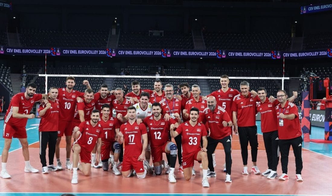 A Milli Erkek Voleybol Takımımız İsviçre’yi Set Vermeden Geçti: 3-0 A Milli Erkek Voleybol Takımımız, 2026 CEV Avrupa Voleybol Şampiyonası'nda