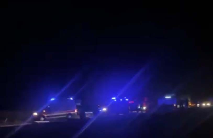 Bursa’nın Yenişehir ilçesinde TIR ile motosikletin çarpışması sonucu 18 ve