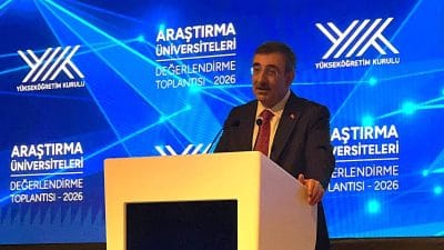 Cumhurbaşkanı Yardımcısı Cevdet Yılmaz, ODTÜ’de düzenlenen YÖK Araştırma Üniversiteleri Değerlendirme