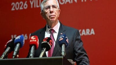 Ankara Büyükşehir Belediye Başkanı Mansur Yavaş CHP'den istifa ettiğini açıkladı;