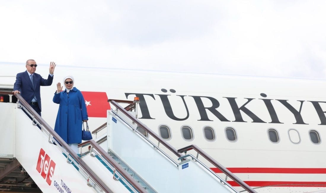 Cumhurbaşkanı Erdoğan 81. BM Genel Kurulu İçin New York’a Uçtu Cumhurbaşkanı Erdoğan, BM 81. Genel Kurulu için Atatürk Havalimanı'ndan kalkan