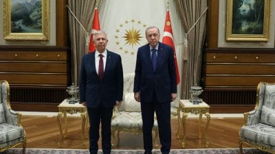 Cumhurbaşkanı Recep Tayyip Erdoğan, Ankara Büyükşehir Belediye Başkanı Mansur Yavaş'ı