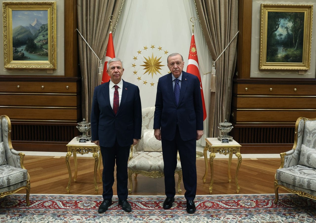 Cumhurbaşkanı Recep Tayyip Erdoğan, Ankara Büyükşehir Belediye Başkanı Mansur Yavaş'ı