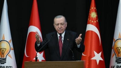 Cumhurbaşkanı Erdoğan, AK Parti İl Başkanları Toplantısı'nda sert mesajlar verdi.