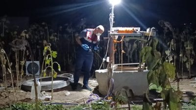Kahramanmaraş'ta su kuyusunu temizlemek için inen Gurbet Esenceli ile onu
