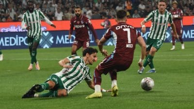 Trendyol Süper Lig'in 5. haftasında Konyaspor, 2. dakikada Rajmund Tóth'un