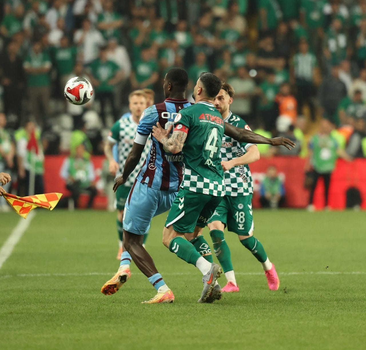 Trendyol Süper Lig’in 5’inci haftasında Trabzonspor, deplasmanda Konyaspor ile 51’inci