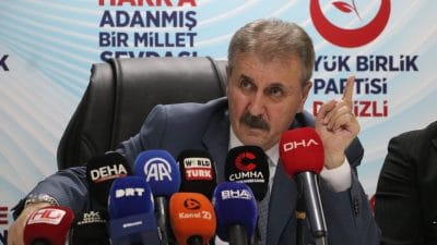BBP Lideri Mustafa Destici'den Denizli'de gündemi sarsacak açıklamalar: "Yazıcıoğlu olayında