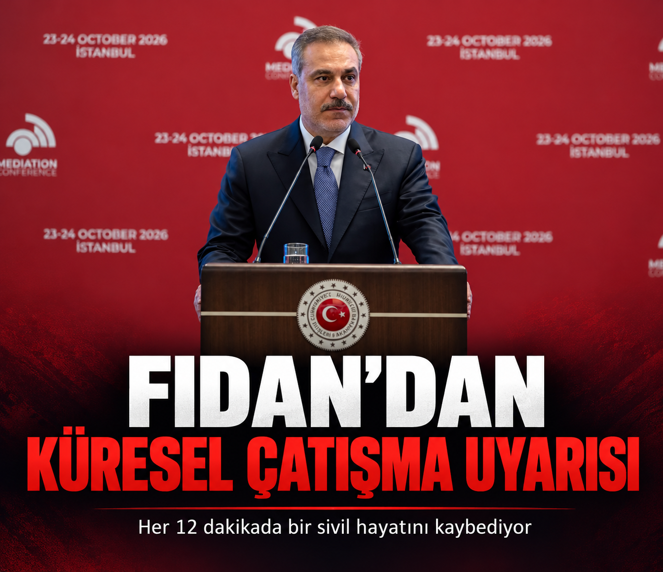Hakan Fidan: Kalıcı Çözümler Dışarıdan Dayatılamaz