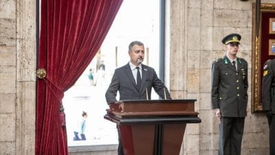 Muayenehane hekimleri 1 Ekim’de Anıtkabir’de bir araya gelirken, Dernek Başkanı