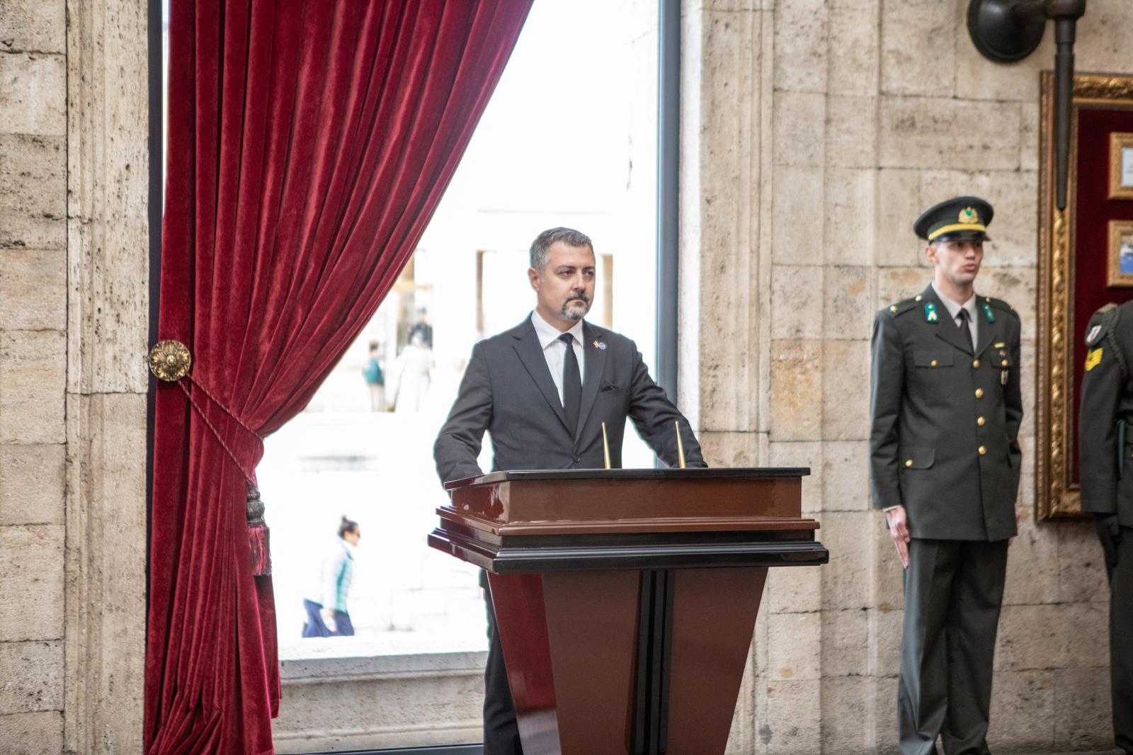 Muayenehane hekimleri 1 Ekim’de Anıtkabir’de bir araya gelirken, Dernek Başkanı