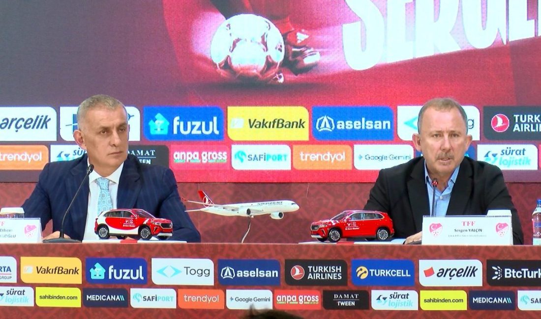 A Millî Takım’da Sergen Yalçın Dönemi: İmza Töreninde Hedeflerini Açıkladı A Millî Futbol Takımı'nın yeni teknik direktörü Sergen Yalçın, Riva'daki