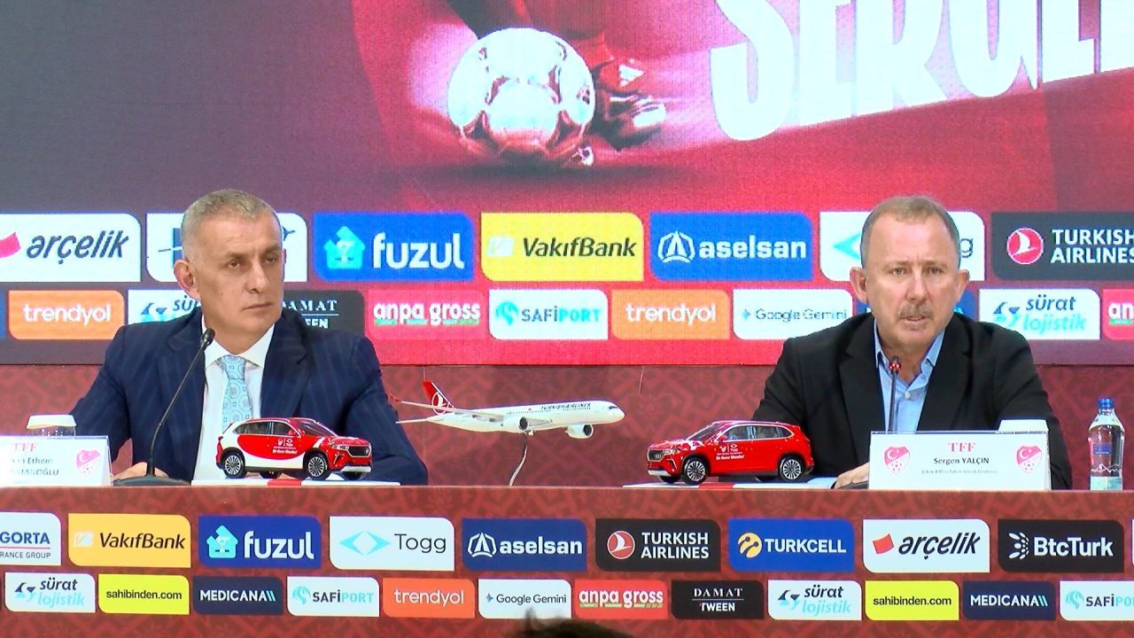 A Millî Takım’da Sergen Yalçın Dönemi: İmza Töreninde Hedeflerini Açıkladı A Millî Futbol Takımı'nın yeni teknik direktörü Sergen Yalçın, Riva'daki
