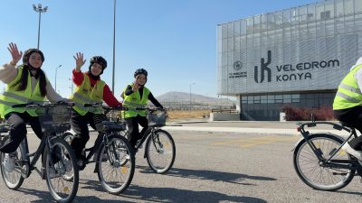 2026 Avrupa Bisiklet Başkenti Konya'da lise öğrencileri, Olimpik Veledrom ve