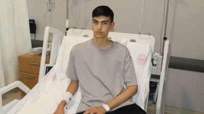 Göğüs ağrısıyla hastaneye başvuran 17 yaşındaki Selçuk Avcı’nın göğüs kafesindeki