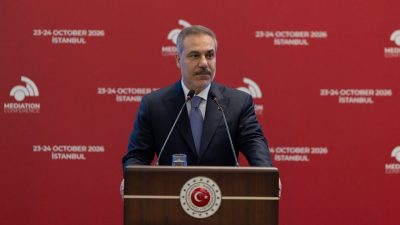 Dışişleri Bakanı Hakan Fidan, 9. İstanbul Arabuluculuk Konferansı'nda küresel çatışmaların