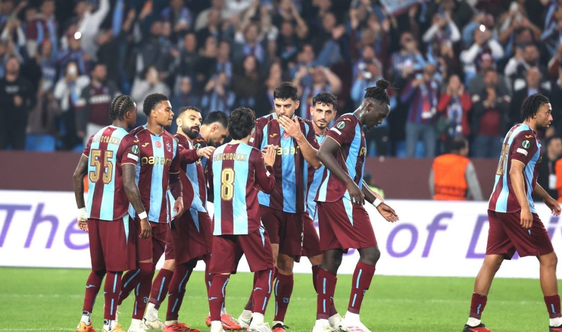 Trabzonspor, UEFA Konferans Ligi'nin ikinci haftasında Hearts'ı 2-0 mağlup ederek
