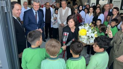 Zonguldak'ta 44 yıllık öğretmenlik yaşamının 40 yılını Bahçelievler İlkokulu'nda geçiren